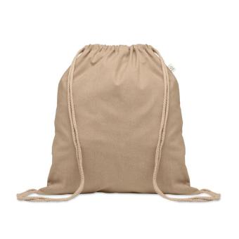 CABETRI COLOUR Recycled 140 gr/m² cotton bag Khaki