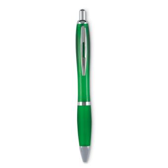 RIOCOLOUR Riocolor Ball pen in blue ink Transparent green