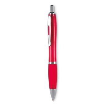 RIOCOLOUR Riocolor Ball pen in blue ink Transparent red