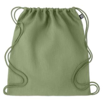 NAIMA BAG Hemp drawstring bag 200 gr/m² Green