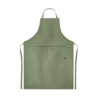 NAIMA APRON Hanf Küchenschürze 200g/m² Grün