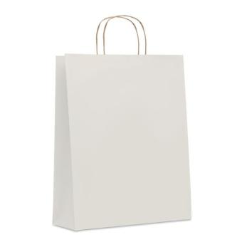 PAPER TONE L Large Gift paper bag 90 gr/m² White