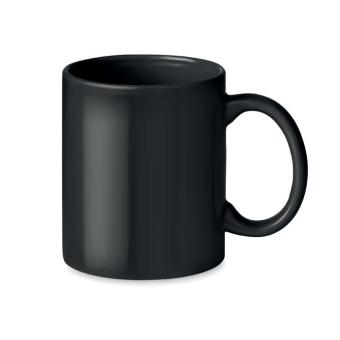 DUBLIN TONE Coloured ceramic mug 300ml Black