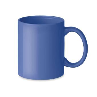 DUBLIN TONE Coloured ceramic mug 300ml Bright royal