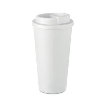 TUESDAY Double wall tumbler 450 ml White