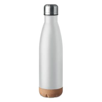 ASPEN CORK Double wall bottle 500 ml White