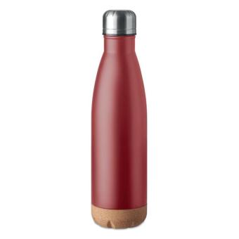 ASPEN CORK Double wall bottle 500 ml Burgundy