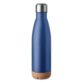 ASPEN CORK Doppelwandige Isolierflasche Blau