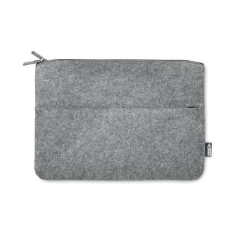 TOPLO Laptoptasche RPET-Filz Grau