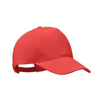 BICCA CAP Organic cotton baseball cap Red