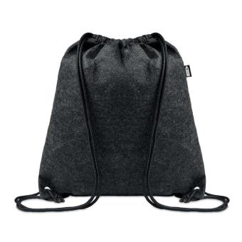 INDICO RPET felt drawstring bag Stone