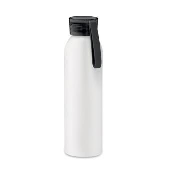 NAPIER Recycled aluminum bottle White/black