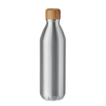 ASPER Trinkflasche Aluminium 550 ml Silber matt