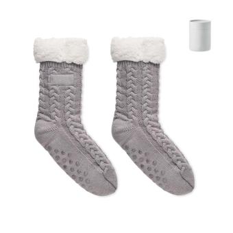 CANICHIE Pair of slipper sock M Convoy grey