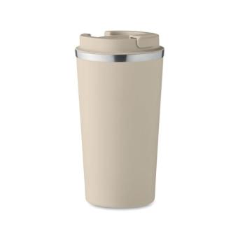 BRACE + Doppelwandiger Becher 510 ml Beige