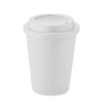 NOLA Double wall tumbler PP 300 ml White