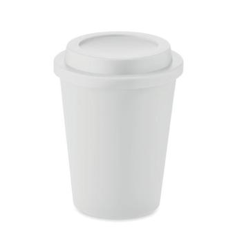 SORA Double wall tumbler PP 300 ml White