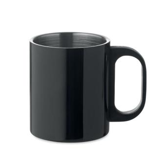 TANISS Double wall mug 300 ml Black