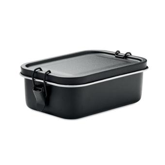 CHAN LUNCHBOX COLOUR Lunchbox Edelstahl 750ml Schwarz