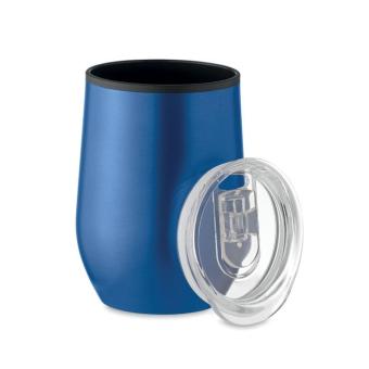 CHIN CHAN Double wall travel cup 350 ml Aztec blue