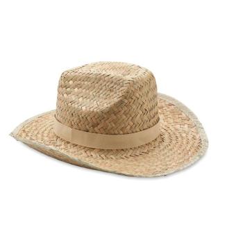 TEXAS Natural straw cowboy hat Fawn