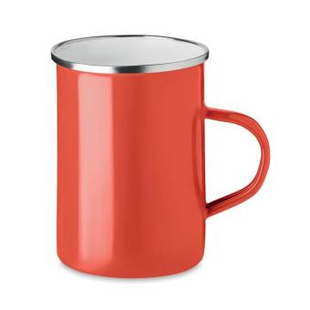 SILVER Vintage Kaffeebecher 550 ml Rot