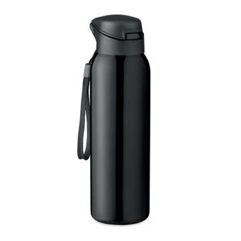 LOUC Double wall bottle 580 ml Black