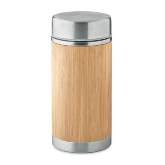 NATUJAR Double wall food jar 600 ml Timber