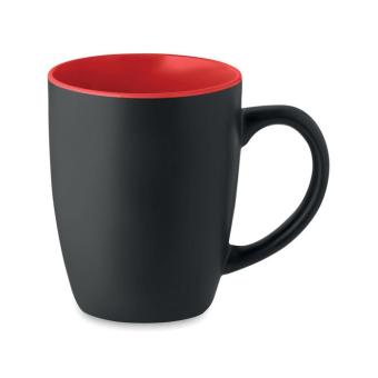 LIM Two tone ceramic mug 290 ml Red