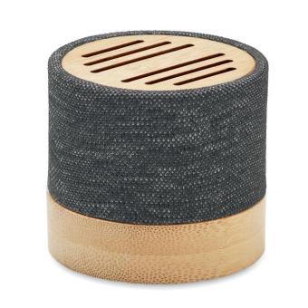 BOOL Bamboo RPET wireless speaker Black