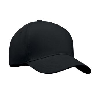 SINGA Baseball Kappe 5 Panels Schwarz