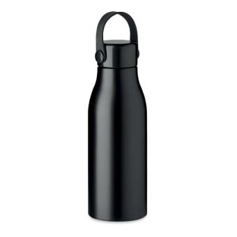 NAIDON Trinkflasche Aluminium 650ml Schwarz