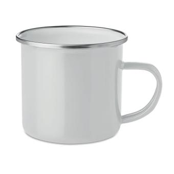 PLATEADO Sublimation mug enamel 350ml White