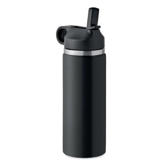 IVALO Double wall bottle 500 ml Black