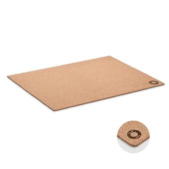 BUON APPETITO Placemat in cork Fawn