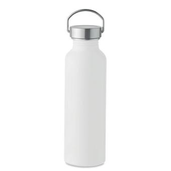 ALBO Flasche recyceltes Aluminium Weiß