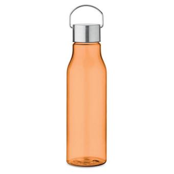 VERNAL Trinkflasche RPET 600 ml Transparent orange