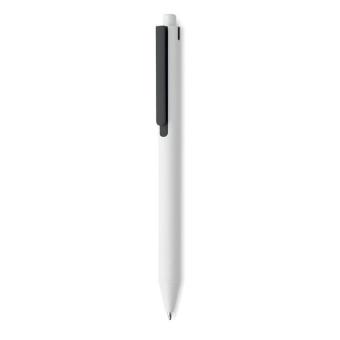 SIDE Recycled ABS push button pen Black