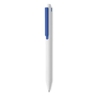 SIDE Recycled ABS push button pen Aztec blue