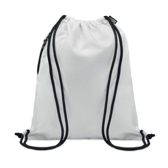 NIGHT Large drawstring bag 300D RPET White