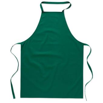 KITAB Kitchen apron in cotton Green