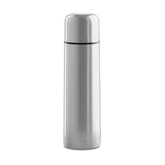 CHAN Double wall flask 500 ml Flat silver