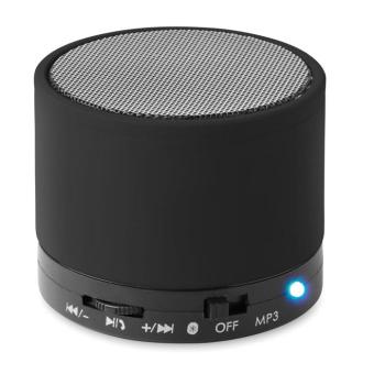 ROUND BASS Round wireless speaker Black