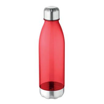 ASPEN Trinkflasche Tritan 600 ml Transparent rot