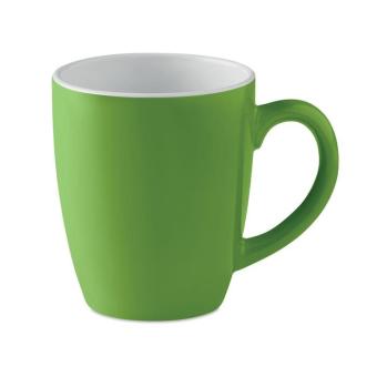 COLOUR TRENT Ceramic coloured mug 290 ml Green