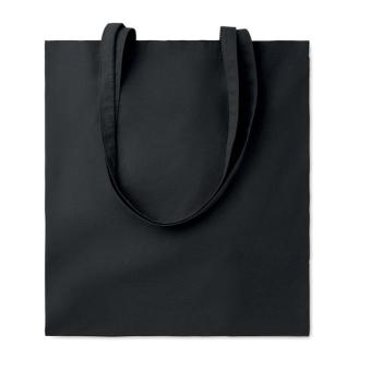 COTTONEL COLOUR + 140 gr/m² cotton shopping bag Black
