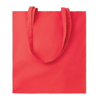 COTTONEL COLOUR + 140 gr/m² cotton shopping bag Red
