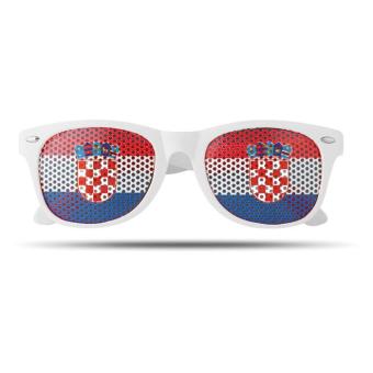 FLAG FUN Glasses country Icewhite/indyblue