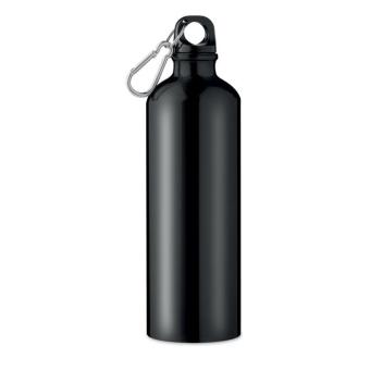 BIG MOSS Trinkflasche Alu 750 ml Schwarz