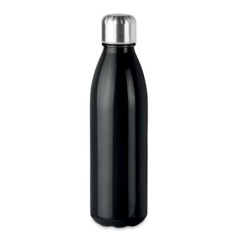 ASPEN GLASS Trinkflasche Glas 650 ml Schwarz